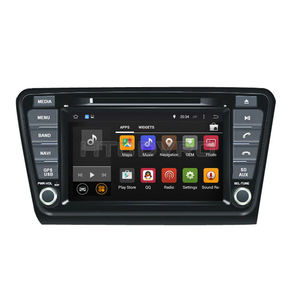 Top YMODVHT 8inch 4G Octa Core Android 9.0 7.1 Car DVD Player for Skoda Octavia 2014- GPS Auto RDS Radio Audio Video Stereo 15