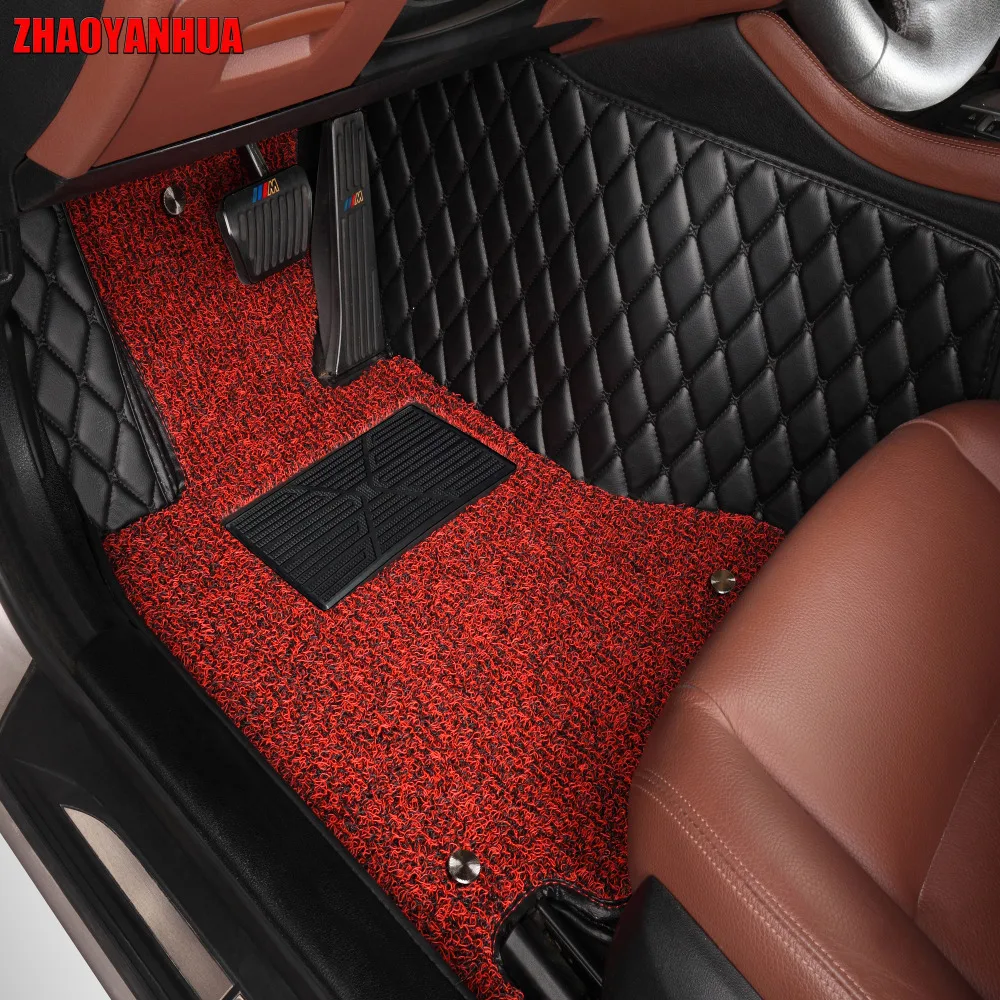 ZHAOYANHUA Car floor mats for Infiniti ESQ Nissan Juke accessories 5D