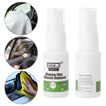 

20/50ml Car Window Adhesive Remover Tape Glue residue Cleaning Glass Film Replace Auto Maintenance Accessories