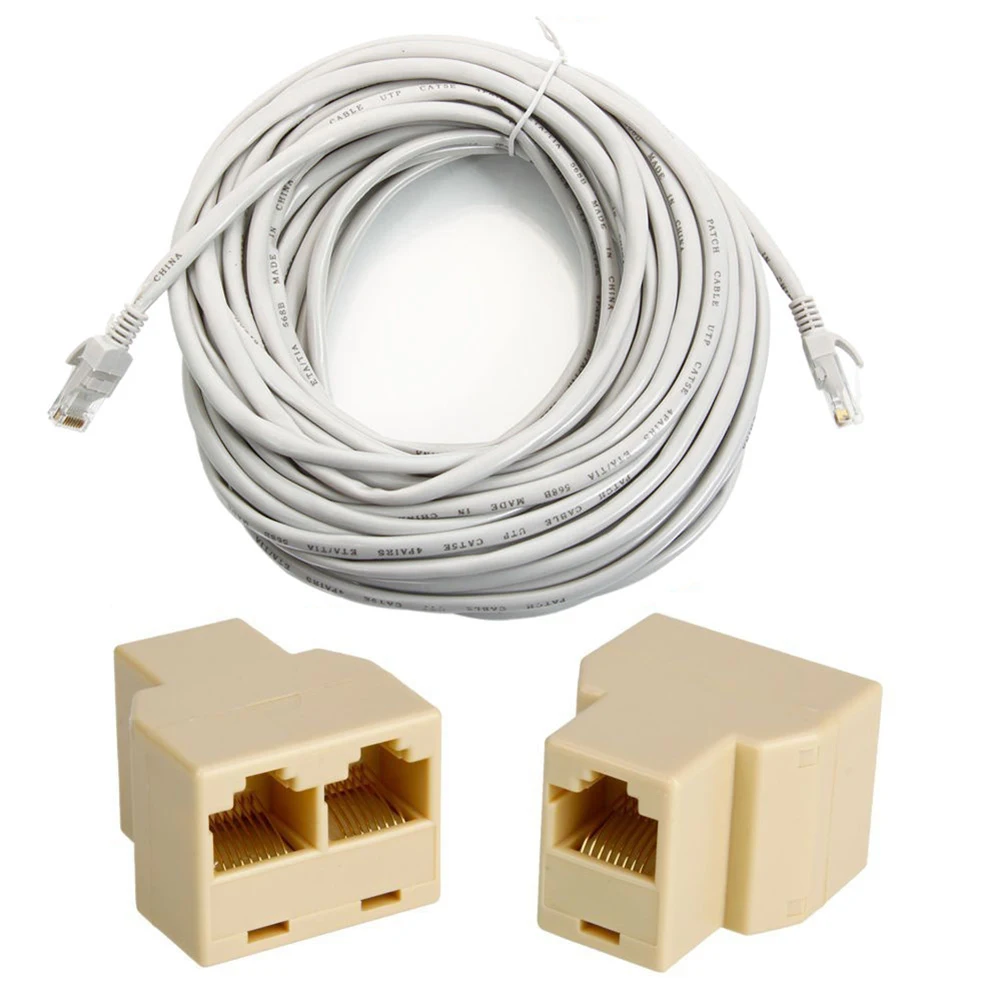 50-ft-15m-cat5-5e-rj45-patch-ethernet-network-cable-grey-pc-connector