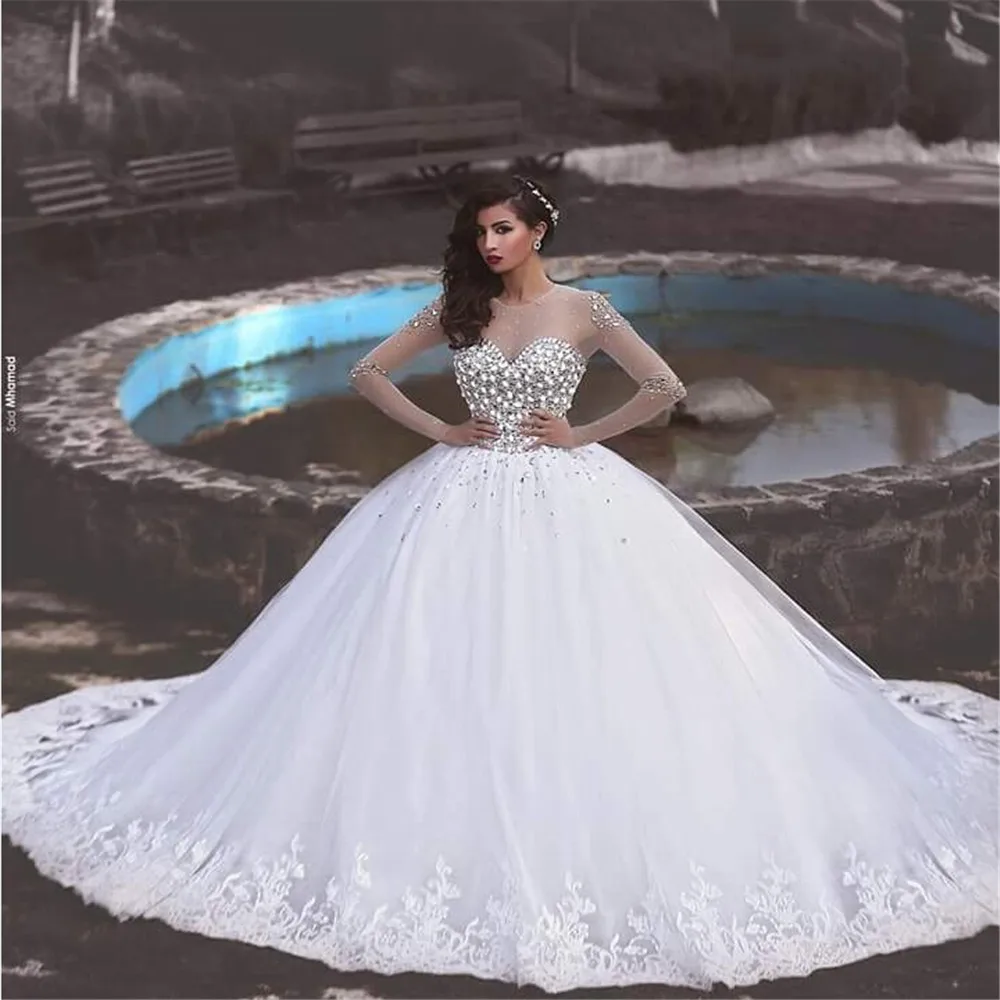 Full-Beading-Long-Sleeves-Luxury-Wedding-Dress-Arabic
