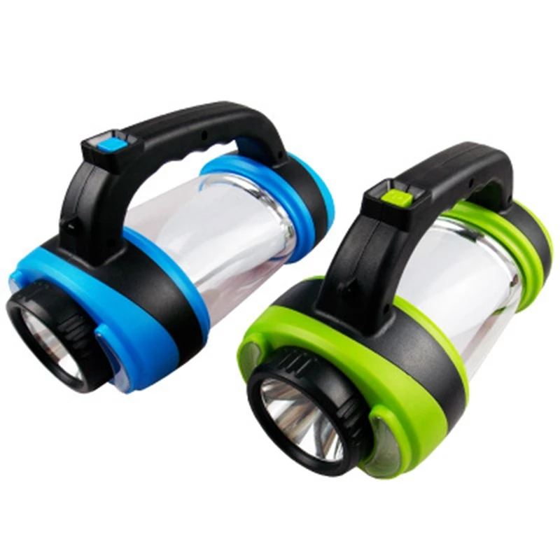 Outdoor Search Hand-Held Camping Lamp Powerful Flashlight Rechargeable Ultra-Bright Led Multifunctional Household