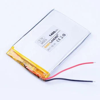 

385570 3.7V 1400mAh Polymer Li-ion Battery For mobile electronic part DIY Speaker Flash lighting Oticon Streamer Tablet pc GPS