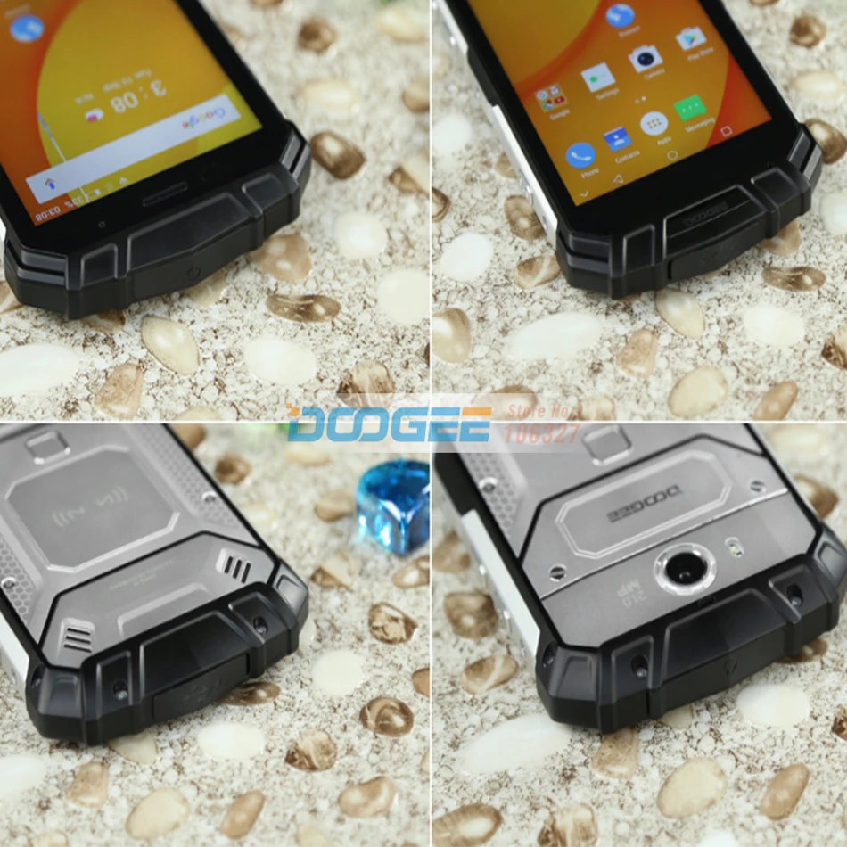 DOOGEE S60 прочный телефон IP68 водонепроницаемый пылезащитный Мобильный NFC 5580 мАч 6 Гб