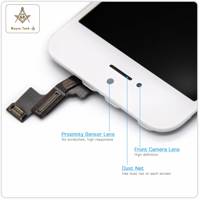 Качество AAA для Tianma качество без битых пикселей ЖК дисплей iPhone 5s с сенсорным