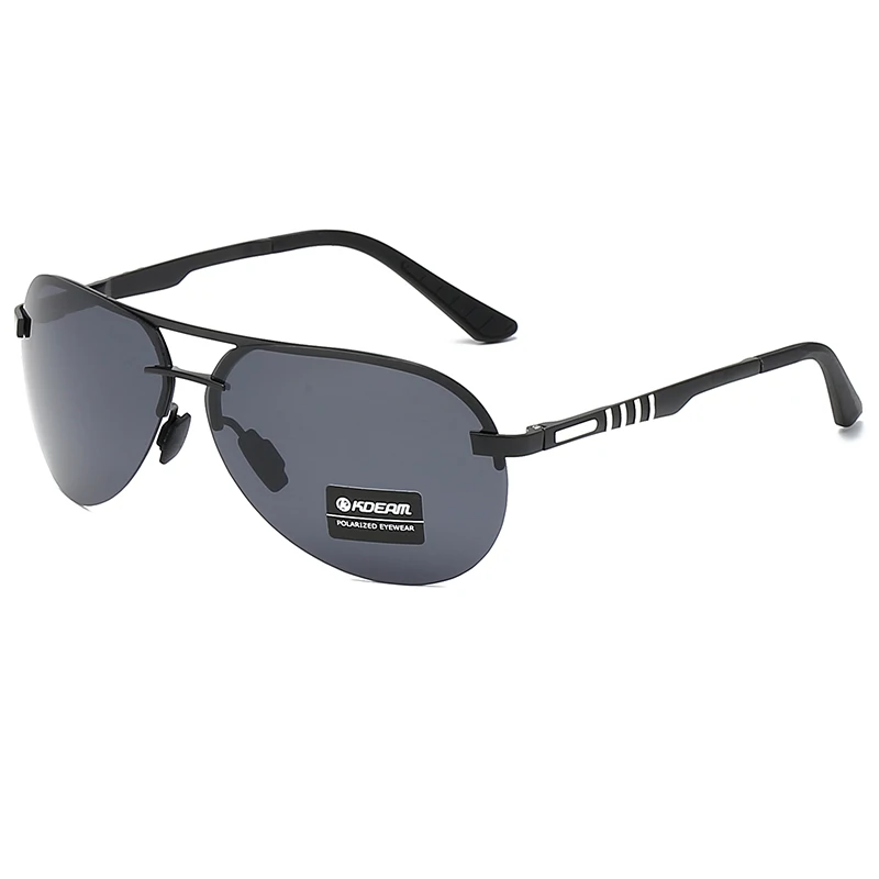 KDEAM, мужские солнцезащитные очки, фирменный дизайн, пилот, поляризационные, мужские солнцезащитные очки, очки gafas oculos de sol masculino KD541 - Цвет линз: C1