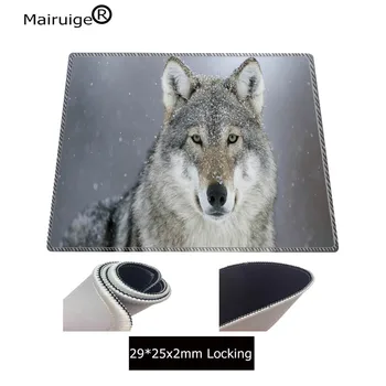 

Mairuige Animal wolves Rubber Large Gaming Mouse Pad Edge Lock Computer Mousepad Mouse Mat For Dota 2 LOL CS Go To The Game