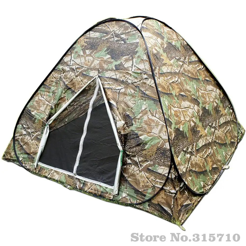 Single hide!Portable Privacy outdoor watching Pop Up Tent Camouflage/UV