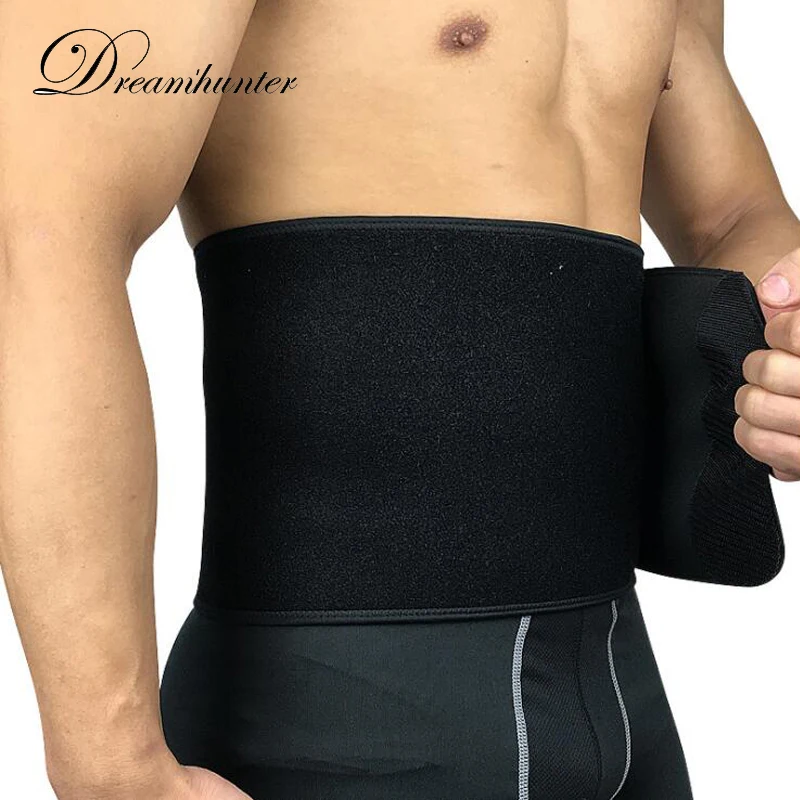 

Sports Men Waist Trimmer Belts Basketball Weight Loss Fitness Running Breathable Compression Waist Back Support Belts