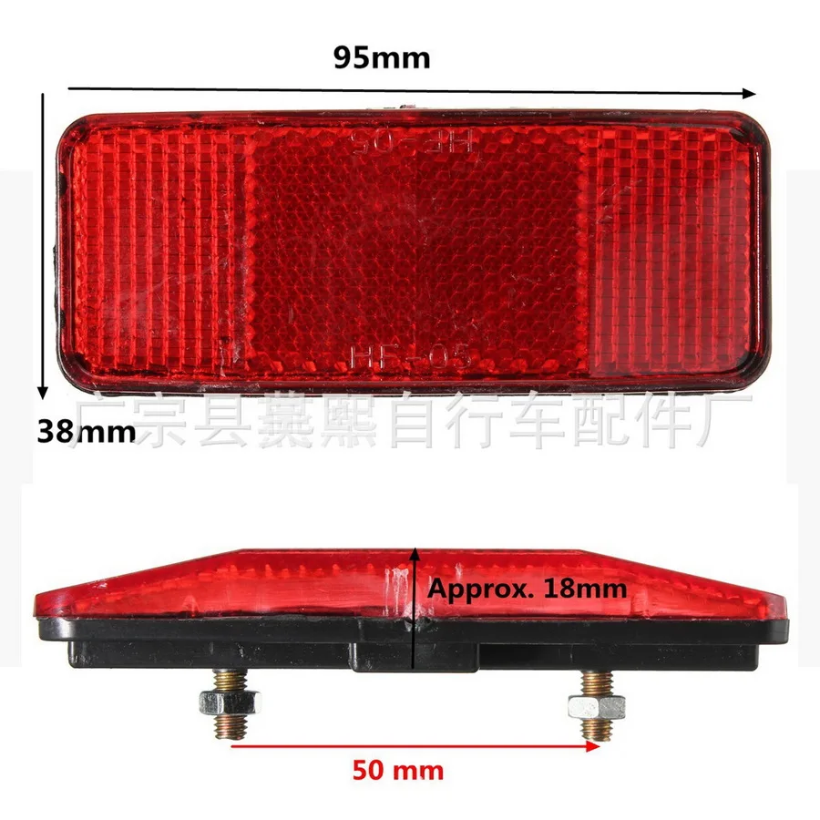 Best by dhl or fedex 2000pcs hot Red Bicycle Rack Tail Safety Caution Warning Reflector Bike Disc Rear Panier Light Board Accessories 3 Best by dhl or fedex 2000pcs hot Red Bicycle Rack Tail Safety Caution Warning Reflector Bike Disc Rear Panier Light Board Accessories 3