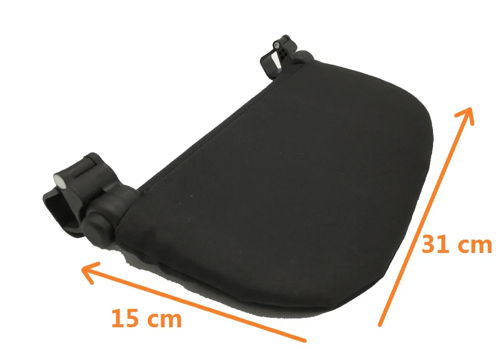 15x31cm Black Высокое качество Детские коляски Аксессуары Подножка для Babyzenes yoyo Yoya YuYu ног Детские коляски 15 см или 21 см Feetboard - Цвет: 15x31cm Black