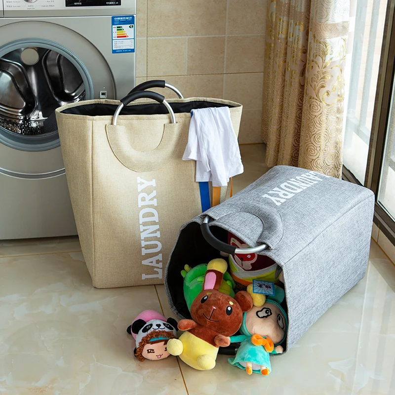 Складная корзина для белья большая складная сумка грязной одежды органайзер
