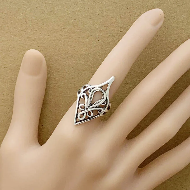 Серебряное кольцо Хоббит Элронд LOTR Властелин колец эльфа модные мужские