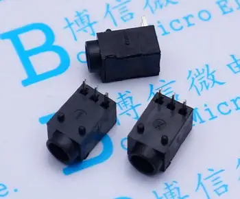

DC003A 3.5*1.3 DC power outlet round three-pin DIP DC-003A 3.5*1.3 needle