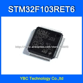 

Free Shipping 2pcs/lot STM32F103RET6 Chip 32-bit Microcontrollers CORTEXM3 512K Flash LQFP-64