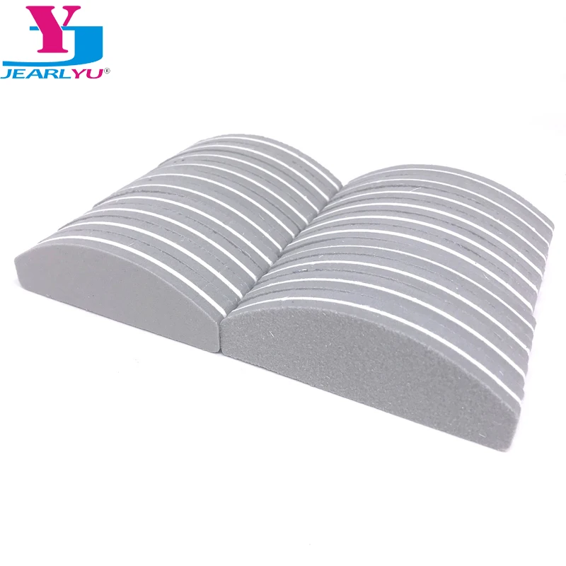 

20 Pcs/lot Grey Sanding Nail File Block Unhas Posticas Lime Unghie 100/180 Sponge Files Polisher Buffer Manicure Set Salon Tools