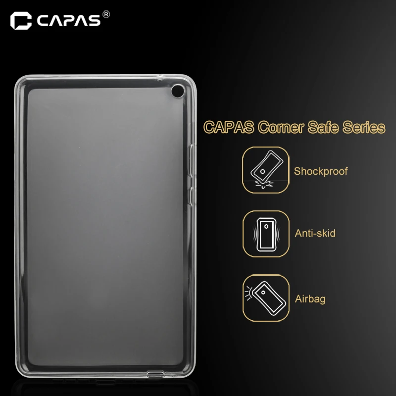 

For Huawei MediaPad T3 10 9.6" Case Tablet Cover MediaPad T3 8.0 inch Soft TPU Clear Matte Case Protective Shield AGS-W09 L09