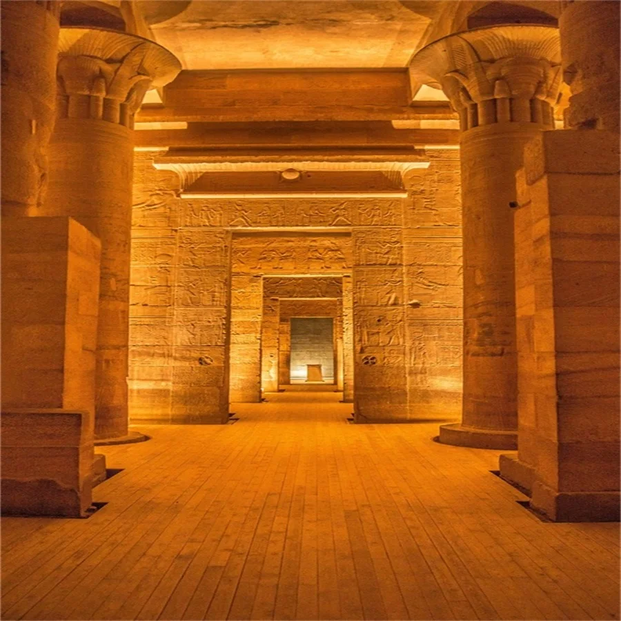 

Laeacco Ancient Pillars Temple Interior View Photography Backgrounds Vinyl Custom Camera Photographic Backdrops For Photo Studio