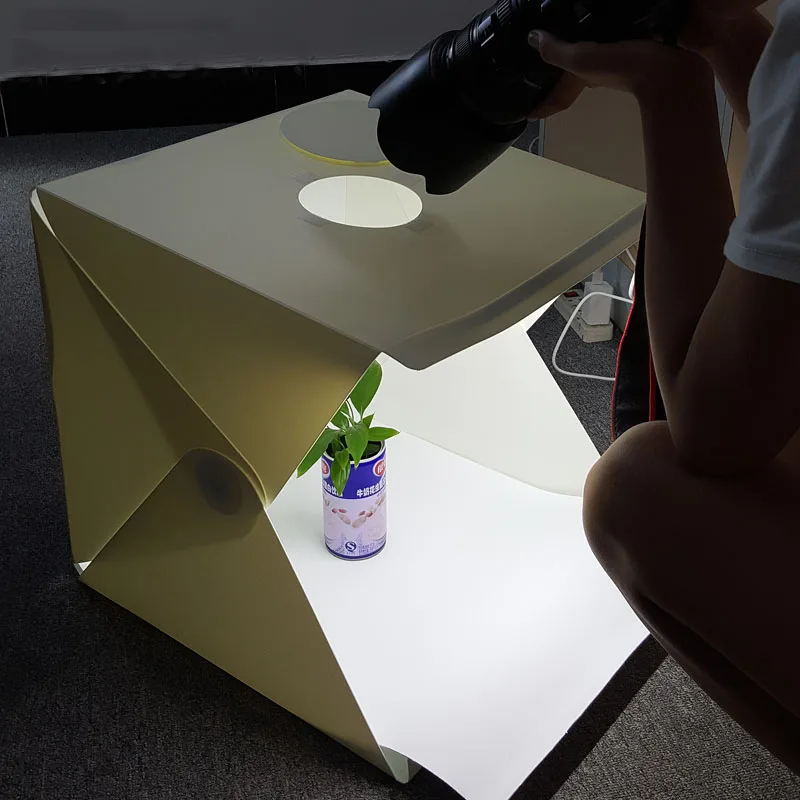 40*40*40 см Портативная Складная студийная световая коробка для фотостудии софтбокс - Цена: 1 842,16 руб.