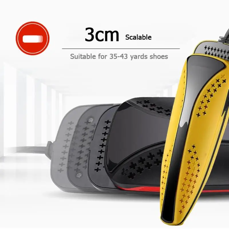 20 Вт расширяемая обувь нагреватель Электрический PTC ботинок загрузки запах стерилизатор ног протектор устройства машины