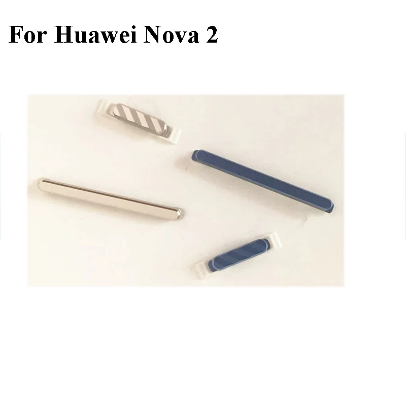 

Blue Gold Green Side Button For huawei nova 2 Switch Power On Off Button + Volume Button Nova2 Buttons Set Replacement