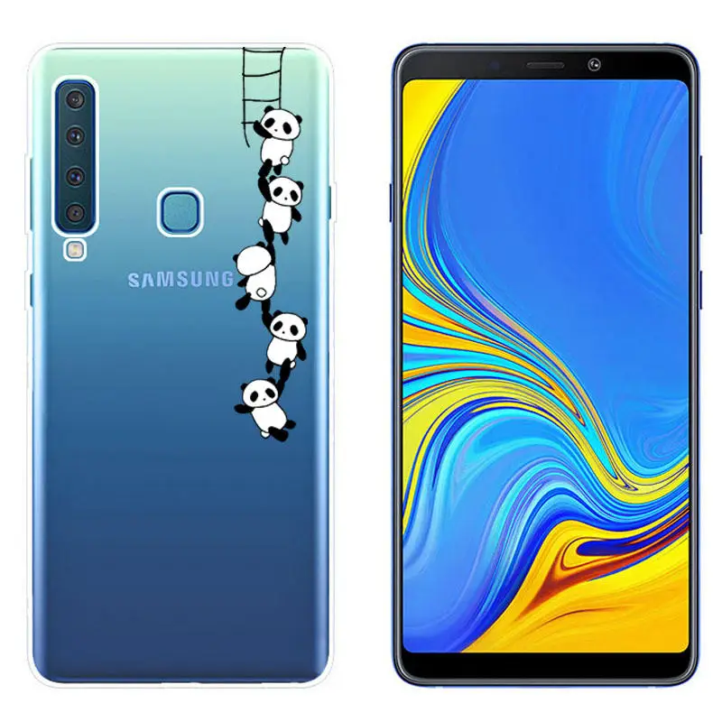 Arvin TPU Case for A750 A6 A8 2018 A520 Fundas Smart Back Phone Cover for A5 A7 A6 A8 Plus Samsung Galaxy A9 2018 Clear Silicong (6)