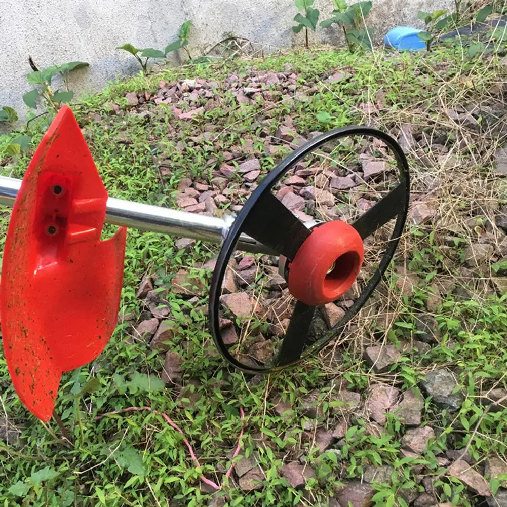 Universal Gas Trimmer Head Solid Steel No String Cutter Metal Weed Grass Brush Cutting Head Replacement Accessories for Garden