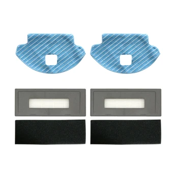 

Tool Mop cloth Washable Filter For ECOVACS DEEBOT OZMO 610 Cleaning 4pcs Vacuum cleaner Replacement Part Set Kit
