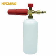 Горячая Gs Высокое качество быстрое подключение красный снег генератор пены сопло для Lavor адаптер высокого Генератор давления(cw033-RED