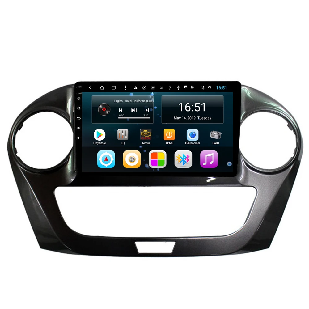 Автомобильный Встроенный Wi-Fi микрофон gps Bluetooth радио am fm камера система язык Быстрая для JAC M3 9 дюймов Android 8,1