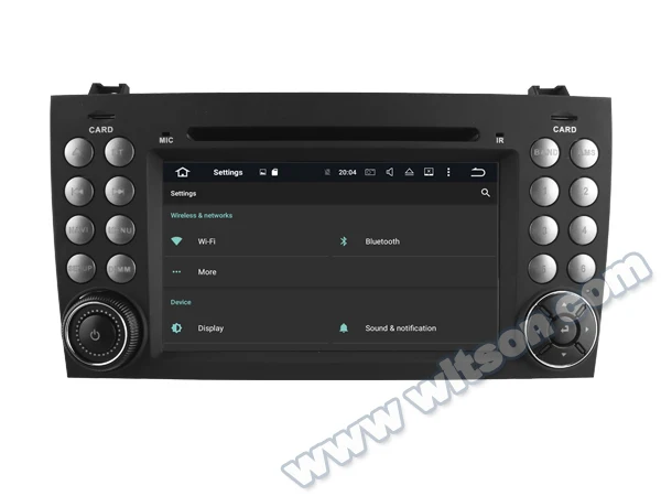 Германия запас! WITSON Android 9,0 автомобильный DVD gps для BENZ SLK200/SLK280 SLK35/SLK55 4GB ram+ 64GB FLASH 8 Octa Core+ DVR/wifi+ DAB+ gps