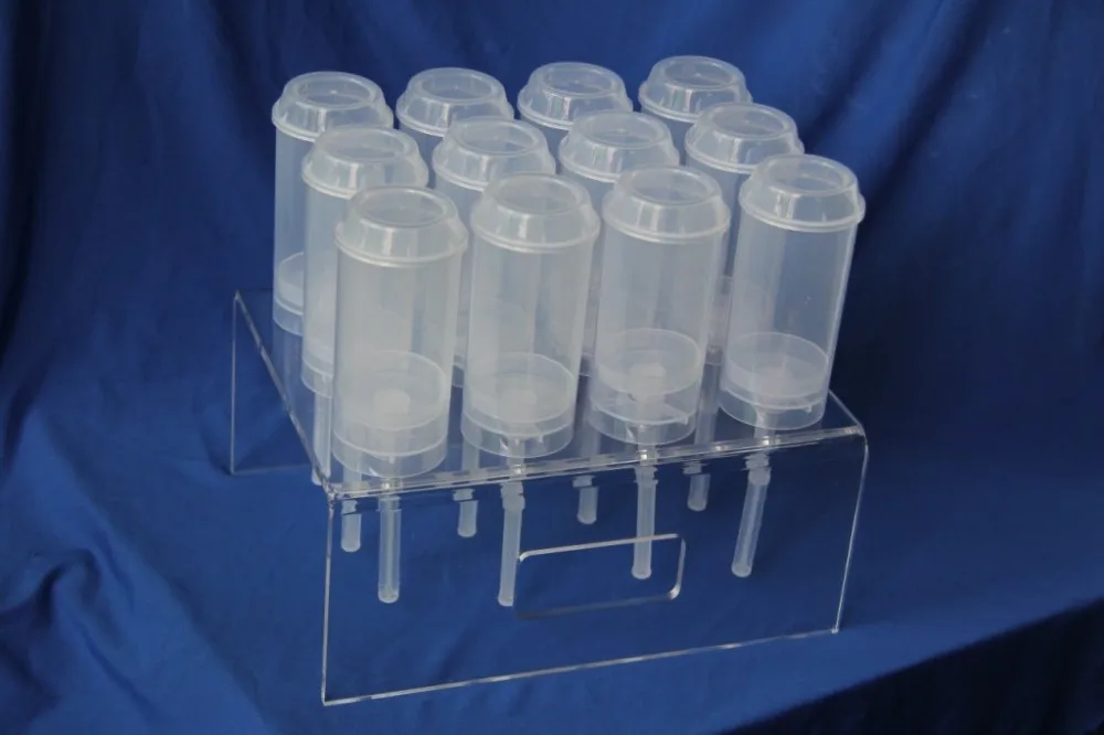 Grau alimentício Push Up Recipientes Pop Bolo