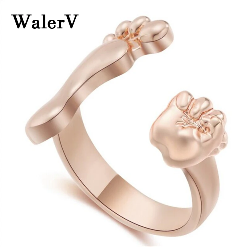 WALERV/Новые модные очаровательные мужские и женские дизайнерские кольца с