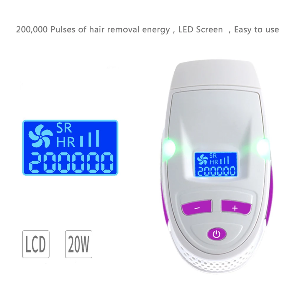 Home IPL Hair Removal System Permanent Painless Laser Hair Removal