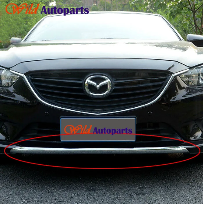 Sport ABS Chrome Front Bumper Trim Cover for Mazda...