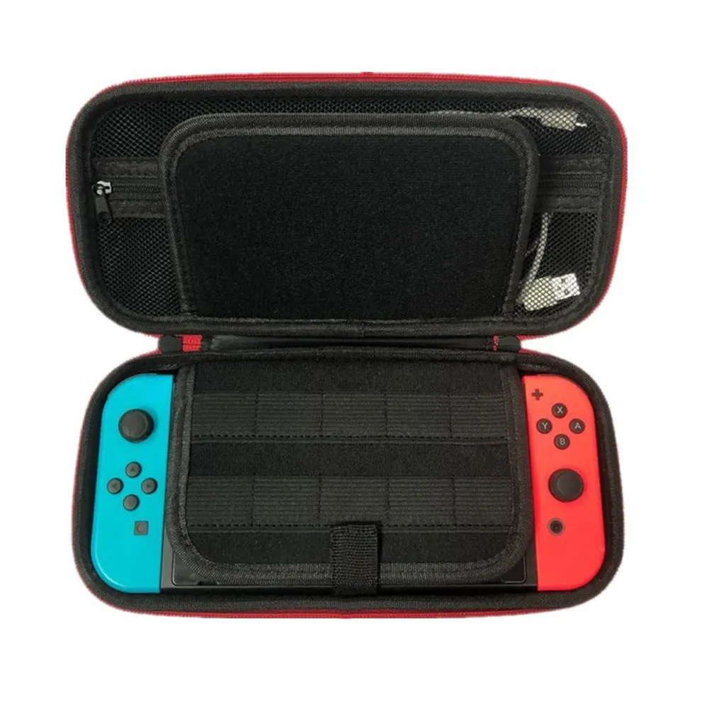 

New Carrying Case Hard Storage Bag Switch Protector Mesh Case Thumb Caps for Switch Console Accessories Game Console Box