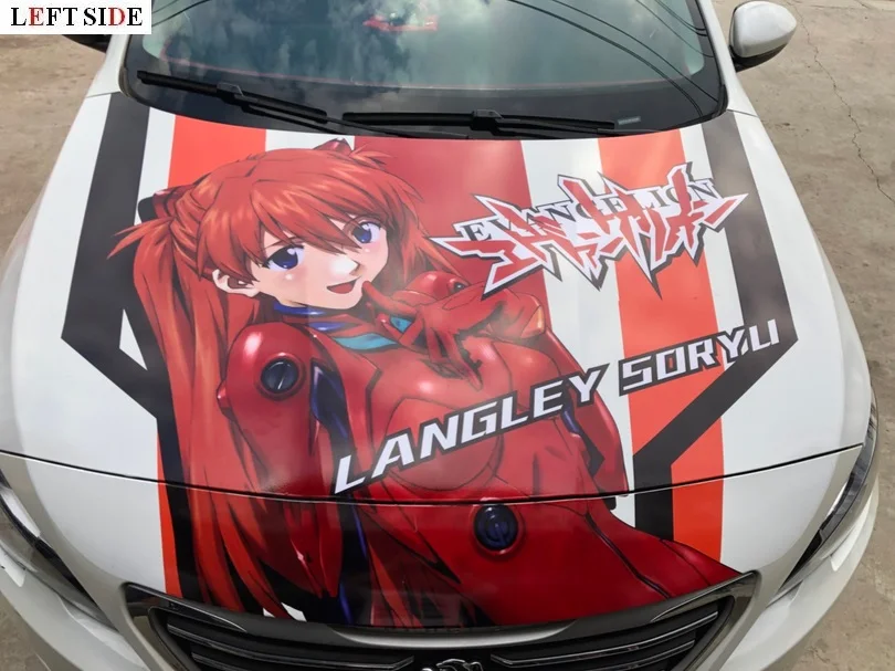 

LEFT SIDE Car Stickers DIY Decoration Anime Car Stickers Refit Accessories Whole Waterproof Vinyl Styling Car Stickers