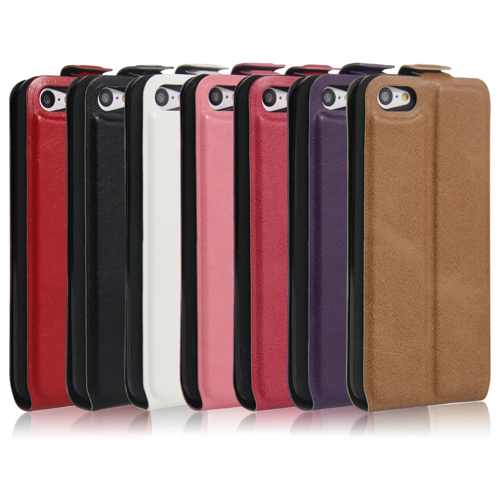 Для iPhone 5S, SE чехол для телефона роскошный 7 цветов кожаный флип-чехол для Apple iPhone 5 5S 5G слот для карт чехол для iPhone SE