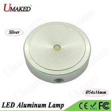 2 шт., 1 Вт, 3 Вт, 5 Вт, диаметр 54x16 мм, чистый алюминиевый светодиодный светильник, комплекты головок, светильник, основание, Точечный светильник/светодиодный чехол для лампы+ радиатор PCB