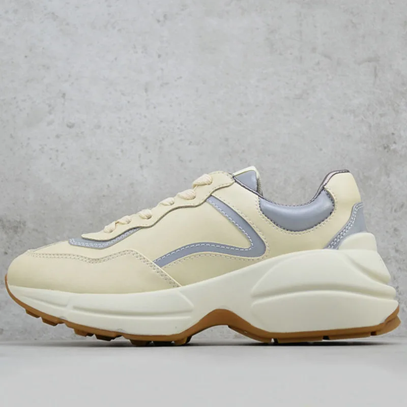 

Luxury Brand Men's Running Shoes Genuine Leather Sport Shoes For Women Casual Fashion Top Quality Ladies Girl Sneakers For Male