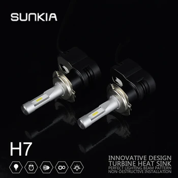 

High Bright Car LED Headlight Souel GSP T5 H1 H3 H4 H7 H11 HB3 HB4 8400LM 60W Car Styling Auto LED Headlamp 8-32V 6000k