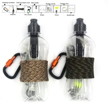 НОВЫЙ EDC Выживания Открытый Выживания kit Передач угольный фильтр чайник Комплект Se Туризм Чрезвычайным Передач дорожные наборы Инструмент Полезная