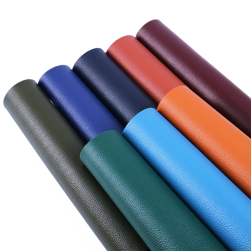 

David accessories 20*34cm Solid color Litchi Faux Synthetic Leather Fabric,DIY Home Sewing Garment Knotbow Bags Shoes,1Yc5603