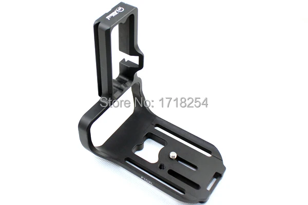 L-shaped Vertical Quick Release Plate Hand Grip Holder L Bracket for Canon 1DX Arca-Swiss RRS SUNWAYFOTO Compatible