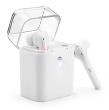 Cheaper 2017 TWS sport headsets fun7 mini True Wireless Double ear Bluetooth Earphones For iPhone 7 7s Twins Bluetooth Headphones