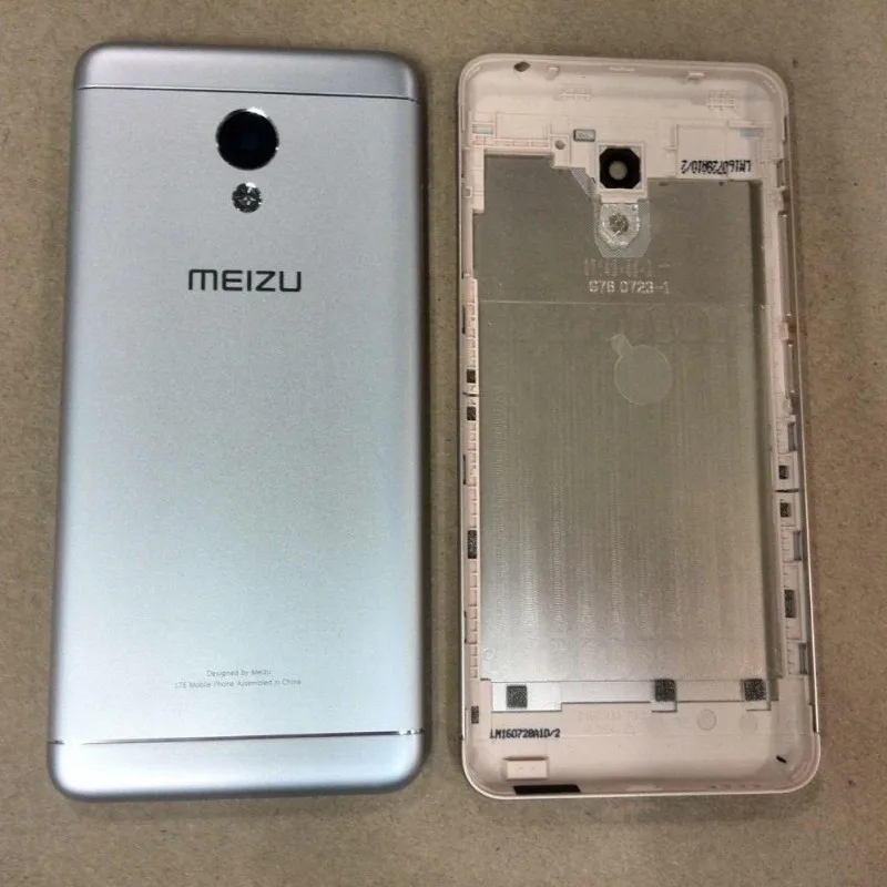 Аккумулятор чехол для Meizu M3s корпуса телефона с боковыми кнопками и крышка