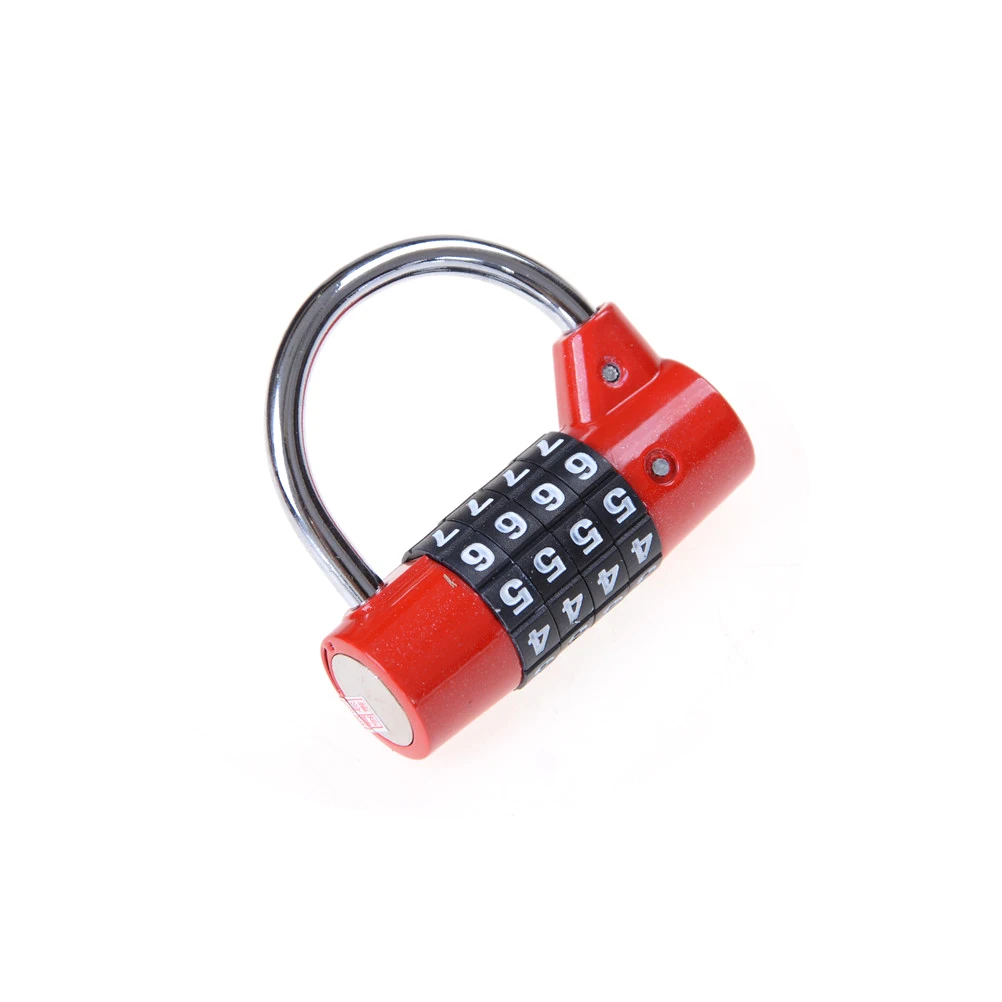 ZLinKJ 1pcs 4 Digits Password Safety Lock Wide Shackle Combination