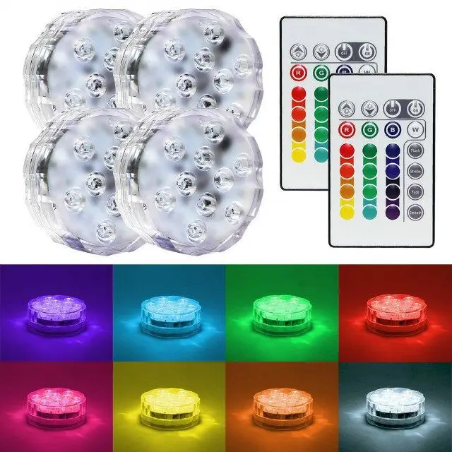 Submersible Flower LED light base