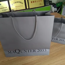 Заказной высококачественный модный красочный рекламный экземпляр, бумажная упаковка