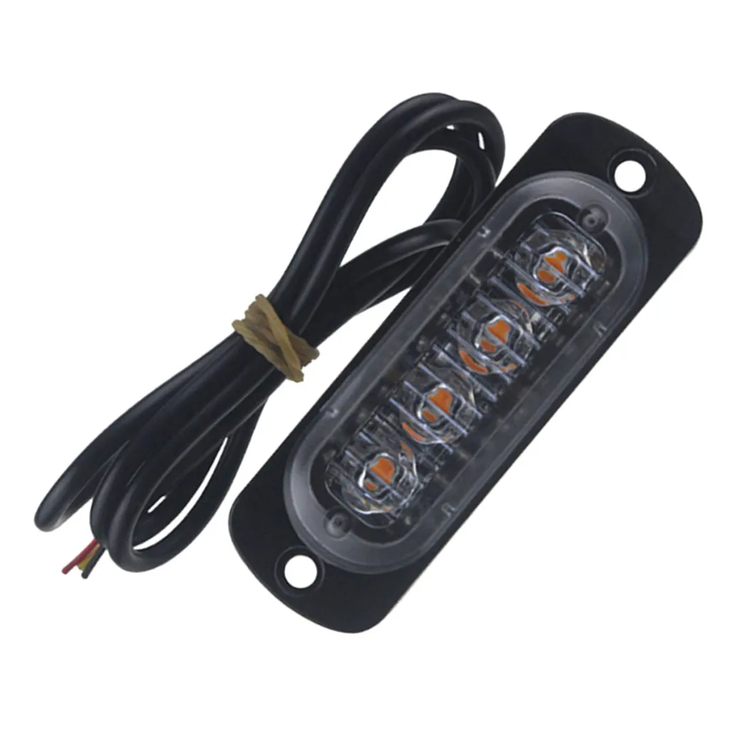 

4X kongyide car light assembly strobe light running lights light bulbs for auto LED for car Driving COB Flash Emergency LampJun3